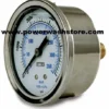Back Mount Gauge - 30 Hg - 0 Vacuum #3135