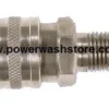 Hansen Stainless Steel - 1/4 MPT Quick Connect Coupler #1861