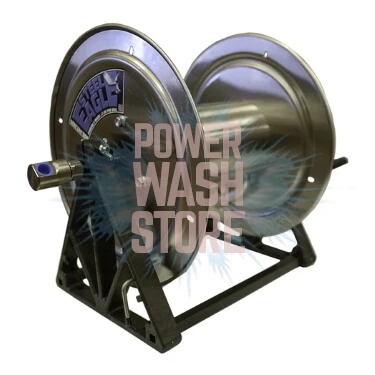 Steel Eagle Stainless Steel A-Frame Hose Reel - 300' #K01-0106-1 1 Steel Eagle Stainless Steel A-Frame Hose Reel - 300' #K01-0106-1